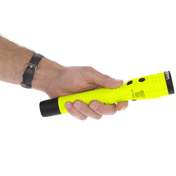Nightstick Intrinsically Safe Rechargeable Flashlight Action